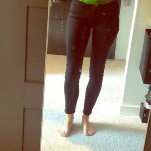 GAP True Skinny Black Jeans